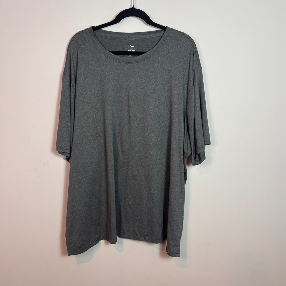 REI CO-OP Mens Grey Stretch Short Sleeve Tee size 3XL Classic Baselayer outdoors